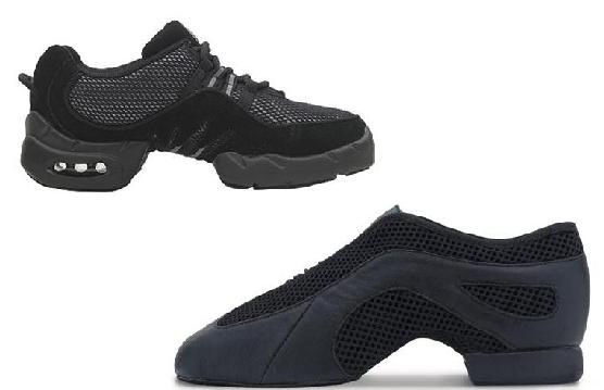 Jazz shoes and dance sneakers 
