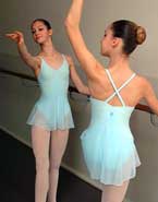 Ballet leotard with skirt 2503