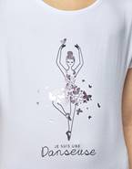 T-shirt de danse Anae jr Papillon